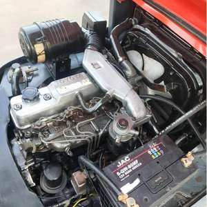 Montacargas Diésel Usado de 3 Toneladas de Capacidad, Montacargas de Servicio Pesado con Neumáticos Todoterreno Antideslizantes para Almacén de Materiales - Product Image 6