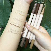Stylo tampon 2-en-1 pour taches de rousseur et eye-liner, effet naturel, waterproof, anti-bavure, maquillage professionnel, OEM ODM Marque Privée