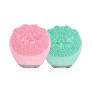 Limpiador Facial Eléctrico Recargable de Silicona con Forma de Pata de Gato, Instrumento de Limpieza Facial Ultrasónico - Product Image 1