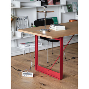 Bureau en bois massif 160x70x75cm 180x70x75cm 200x70x75cm 220x70x75cm, table de travail de style nordique, table de conférence - Product Image 4