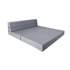 Modern Square Folding <b>Sofa</b> <b>Bed</b> Removable Washable Cover One Seat <b>Convertible</b> Eco-Friendly Design for Living Room - Product Image 6