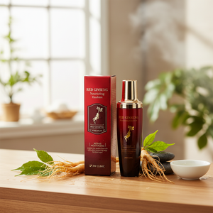 Cosmético Coreano 3W CLINIC RED GINSENG NOURISHING EMULSION LOTION 130ml, Humectante Antienvejecimiento, Piel Elástica, Para Todo Tipo de Piel - Product Image 3