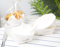Boîte d'emballage pour pâtisseries Xiaosufu, boîte à cornets de blé, boîte à takoyaki, plateau octogonal en papier