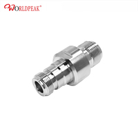 Adaptateur coaxial HN femelle vers N femelle 50 Ohm, adaptateur de panneau droit pour alimentation et configuration de test