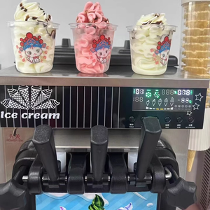 Machine à glaces italienne mobile professionnelle / Prix de la machine à glaces - Product Image 5