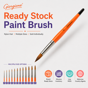 <span class=keywords><strong>Pinceaux</strong></span> d'artiste Giorgione en nylon, plusieurs tailles de pointes, pour <span class=keywords><strong>peinture</strong></span> <span class=keywords><strong>acrylique</strong></span>, aquarelle, gouache, <span class=keywords><strong>peinture</strong></span> à l'huile, ensemble de <span class=keywords><strong>pinceaux</strong></span>. - Product Image 1