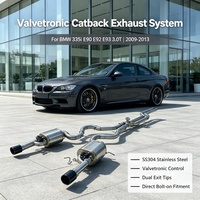 Système d'échappement Catback réglable Race Spec Valvetronic pour BMW 335i E90 E92 E93 3.0T 2009-2013 Libère le potentiel de puissance du moteur