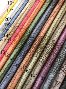 P128 Quần Áo Da Cá Sấu Mô Hình PU Da Nhân Tạo Cho Túi Xách Và Giày Dép, Quần Áo, Sofa, Áo Khoác, May Mặc - Product Image 6