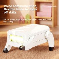 Robot chien intelligent IA Motu 30, alimenté par batterie, commande vocale, jeu éducatif interactif, jouet pour enfants, cadeau en plastique