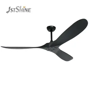 1stshine ceiling fan ceiling decorative 56 inch brushless inverter dc motor smart remote control luxury wooden ceiling fan