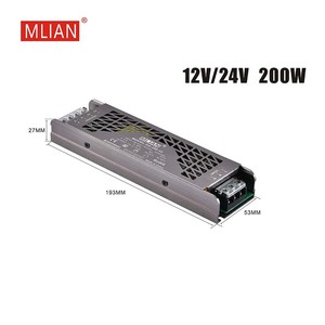 Ultra Thin Slim 400W LED Driver AC 100-265V DC 12V 24V <strong>Single</strong> <strong>Output</strong> Constant Voltage 95% Efficiency <strong>Switching</strong> <strong>Power</strong> Supply - Product Image 3
