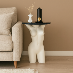 กรอบโลหะปรับแต่งสีห้องนั่งเล่นโต๊ะด้านข้างโต๊ะชาโต๊ะมุมสำหรับบ้านห้องนั่งเล่นเฟอร์นิเจอร์โต๊ะกลม - Product Image 1