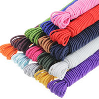 Cordon élastique en chevron Spandex/Nylon haute ténacité, en stock, accessoires vestimentaires en caoutchouc colorés, vêtements personnalisés