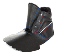 Nouvelle collection 2026 : Tige de chaussure unisexe originale en cuir pleine fleur gaufré – Confortable, respirante et tendance