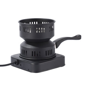 Electric Stove With Handle Adjustable Temperature 220V Black Portable Indoor <b>Smokeless</b> <b>BBQ</b> Accessory - Product Image 1