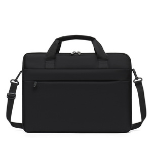 15.6 Inch Portable Black Tote Shoulder Business Laptop <b>Bag</b> Men Women Office Notebook <b>Computer</b> Waterproof Durable Laptop <b>Bag</b> - Product Image 1