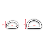 Luxuriöser klassischer trend iger Gürtel D-Ring Schnalle Zink legierung Metall Hardware Zubehör für spezielle Taschen Teile & Zubehör