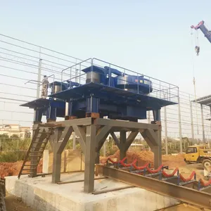 Usine de concassage de carrière de pierre de scories de phosphate tertiaire stationnaire du Mexique à vendre