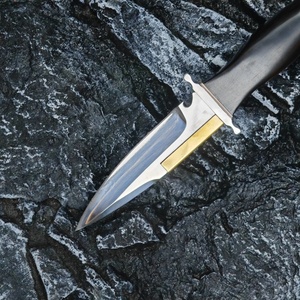 มีดใบตายเหล็กกล้าไร้สนิม D2 คุณภาพสูง ปรับแต่งได้ตามต้องการ สำหรับการต่อสู้ทางยุทธวิธี ด้ามจับ G10 พร้อมปลอกมีด DIY OEM สำหรับพกพา EDC รุ่นที่ 1 - Product Image 2