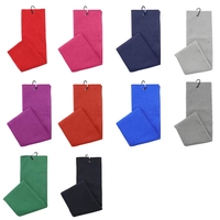 Serviette de golf en polyester gaufré 100% écologique et moderne, personnalisable, avec clip magnétique, pour accessoires de golf et réparation de divots