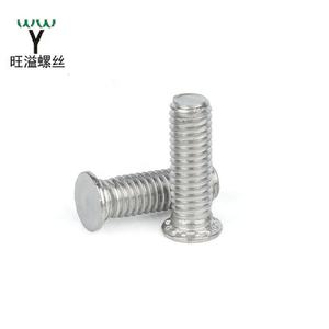 Acier inoxydable 304 vis à rivet à tête plate à pression ronde <span class=keywords><strong>M6</strong></span> attache filetée 1144 goujons filetés en acier filetés l boulon <span class=keywords><strong>d</strong></span>'<span class=keywords><strong>ancrage</strong></span> - Product Image 4