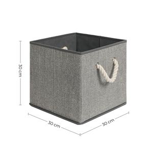 Organiseur de jouets pliable <span class=keywords><strong>SONGMICS</strong></span> en tissu non tissé, bacs de <span class=keywords><strong>rangement</strong></span> pliables en tissu, boîte de <span class=keywords><strong>rangement</strong></span> pour vêtements, respectueux de l'environnement, 20-35L - Product Image 5