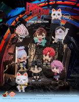 Authentique Hot Toys Dandadan Cosbi Blind Box Ensemble Complet 8 Pièces Figurines Miniatures Anime Décoration de Bureau Cadeau Granny Momo Ayase