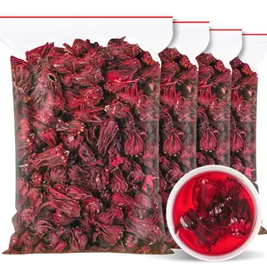 1 kg garantili kalite kurutulmuş çin bitkisel luoshen renklendirilebilir yapma yaratıcı içecekler Roselle çiçekler kırmızı Hibiscus kokulu çay