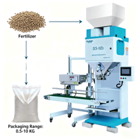 Ewinall DCS-10ZD2 Máquina Ensacadora de Alta Velocidad, 960 Bolsas/Hora, 0.5kg, 5kg, 10kg, Pesaje Cuantitativo con Precisión de 1g para Granos de Arroz