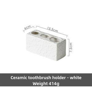 Ensemble d'accessoires de salle de bain <span class=keywords><strong>en</strong></span> marbre naturel 5 pièces : distributeur de lotion, porte-mouchoirs, porte-savon, plateau pour hôtel - Product Image 6