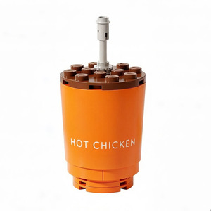 Komple Fast Food Restoran Oyun Seti |   Kendin Yap <span class=keywords><strong>Burger</strong></span> Seti Patates Kızartması ve İçecek Bardaklarıyla - Eğitici Yapım Blokları Oyuncakları - Product Image 2