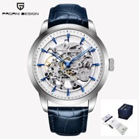 PAGANI DESIGN PD-1638 Nouvelle Montre Automatique Homme Cadran Cadrané 43mm Bracelet Luxe Mécanique Affaires Loisirs Reloj Hombre