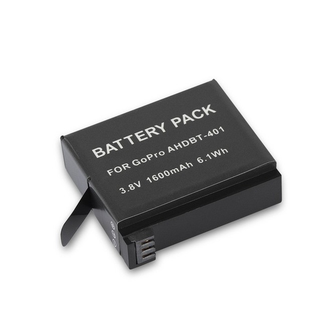 Actioin Camera Battery Pack for AHDBT-401 Go Pro HD Sport Camera