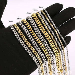 Bracelets <span class=keywords><strong>de</strong></span> <span class=keywords><strong>Cheville</strong></span> Maillons Plats <span class=keywords><strong>Gourmette</strong></span> Plaqué Or 14K, Bijoux pour Femmes, Cadeau Été Plage Étanche, Grosse Chaîne Cubaine pour Femme - Product Image 4