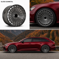 Jantes à rayons forgées Viaol 19 20 21 22 23 24 pouces 5x112 5x120 5x130 chromées compatibles avec Bentley Rolls Royce Range Rover