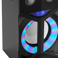 Système de sonorisation mini DJ LONPOO/OEM 2021 NOUVEAU, 8 pouces, sur roulettes, 2 enceintes, karaoké, micros sans fil, design personnalisé, Guangdong