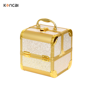 Koncai chuyên nghiệp nhôm mỹ phẩm trường hợp tinh tế Vanity hộp Top Grade trang điểm trường hợp - Product Image 3