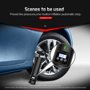 Nouvelles Idées de Produits 2023 Portable Mini Gonfleur de Vélo Électrique 150PSI <span class=keywords><strong>Compresseur</strong></span> de Voiture Vélo Pompe à Air <span class=keywords><strong>Pneu</strong></span> <span class=keywords><strong>Pneu</strong></span> Gonflable - Product Image 5