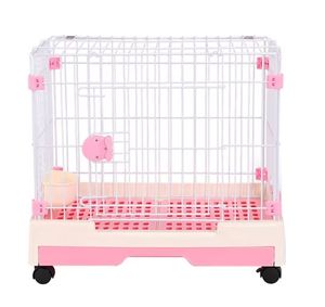 Tekerlekler ile ticari özel plastik köpek oyun parkı katı desen küçük köpekler ve Kennels için katlanır köpek evi - Product Image 6