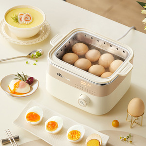 Cuiseur à œufs Bear ZDQ-D06T1 en acier inoxydable, monocouche, arrêt automatique, multifonctionnel pour la maison - Product Image 4