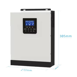 Inversor solar híbrido de 2400W, 12V <span class=keywords><strong>24V</strong></span> MPPT, doble salida, inversor solar híbrido conectado a la red y fuera de la red - Product Image 2