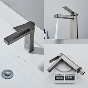 Yuson Ysa60-serie Aluminiumlegering Moderne Stijl Enkele Handgreep Één Gat Bak Kraan Mengkraan - Product Image 3