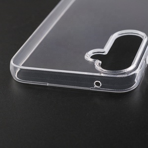 Biểu Tượng Tùy Chỉnh Mềm TPU Trong Suốt Thăng Hoa Trống Rõ Ràng Trường Hợp Điện Thoại Đối Với Samsung <span class=keywords><strong>Galaxy</strong></span> S23 Fe - Product Image 5