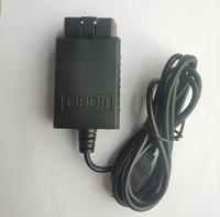 Kabel USB Baru Pembaca Kode OBD2 dengan Perangkat Lunak Perbaikan Mobil untuk Elm327 dan Semua Kendaraan OBD2