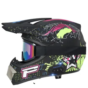 Motorcycle Helmet with Bluetooth Headset - Stay Connected and Protected with a Cutting-edge Motor Cross Helmet