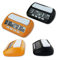Horloge d'échecs numérique multifonctionnelle minuterie électronique professionnelle horloge d'échecs portable pour jeu d'échecs Gobang