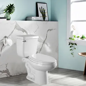 Inodoros de dos piezas con inodoro sifónico <span class=keywords><strong>Caroma</strong></span> Wc de cerámica barata de nuevo diseño - Product Image 1
