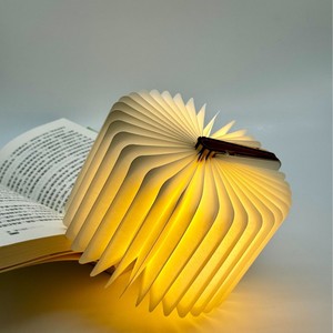 Lampe de lecture LED pliable <span class=keywords><strong>en</strong></span> papier avec impression de logo personnalisé, rechargeable, impression personnalisée OEM pour décoration intérieure, chambre, mariage, fête, cadeau - Product Image 3