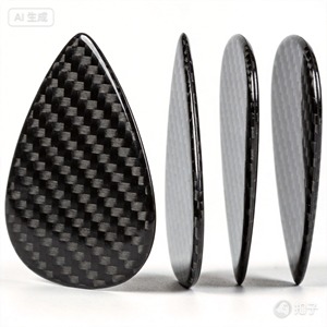 Púa de Guitarra de Fibra de Carbono - Product Image 2