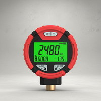 Manomètre numérique Necool Factory PG-10, précision 0,5 % FS, compatible avec une large gamme de réfrigérants